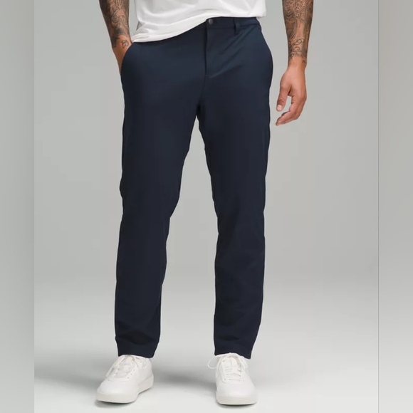 Lululemon ABC Classic-Fit Trouser 32 waist Warpstreme True Navy - Picture 1 of 16